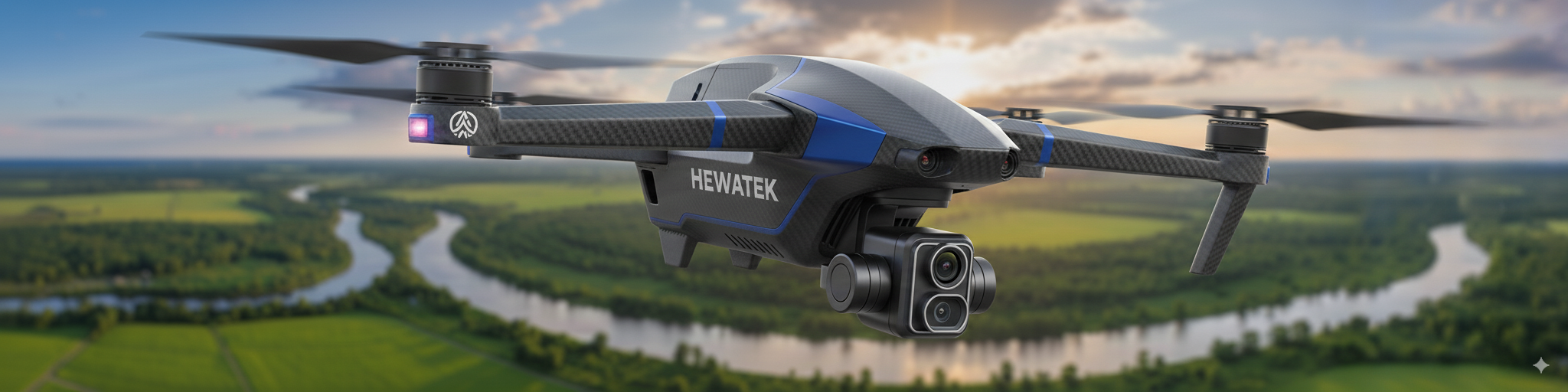 HewaTek Rotor - Research hydrogen-powered drone with 20kg payload, 5 hour flight time, 150km range